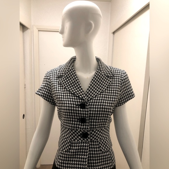 Houndstooth Suit Bohemian Embroidered Tops Bundle - Picture 4 of 16